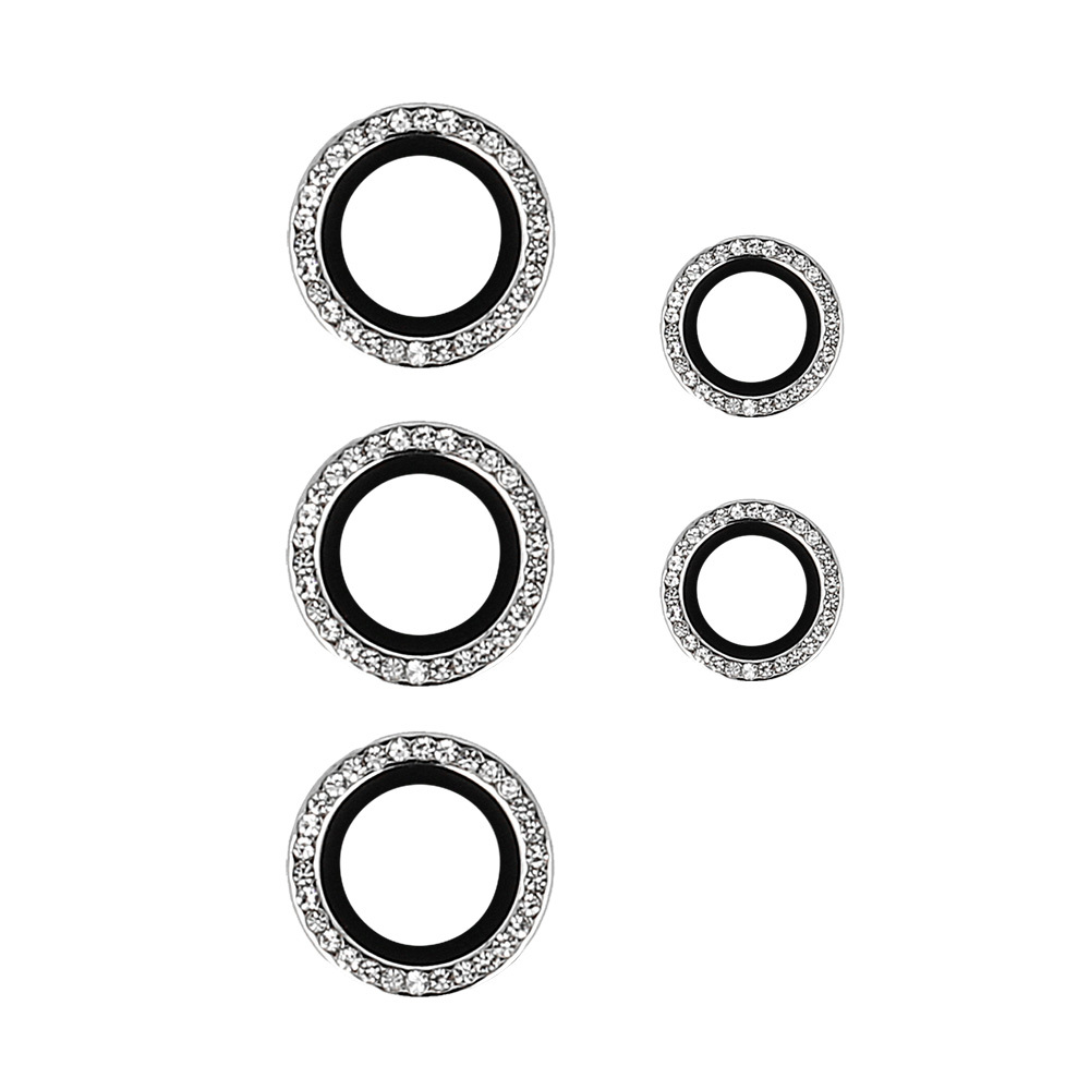 Levně Tvrzené sklo HARD DIAMOND pro fotoaparát pro Samsung S24 Ultra stříbrné
