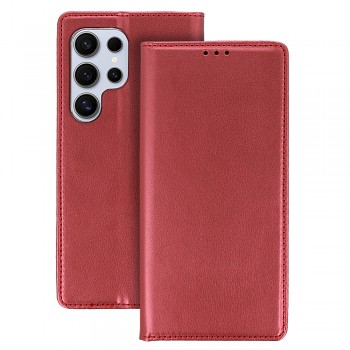 Knížkové pouzdro Smart Magneto pro Motorola Moto G72 burgundy