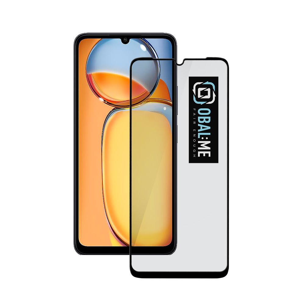 Levně OBAL:ME 5D Tvrzené Sklo pro Xiaomi Redmi 13C 4G - Poco C65 Black