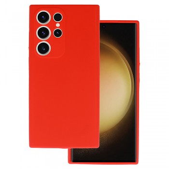 Tel Protect Silicone Premium pro Samsung Galaxy S24 Ultra red