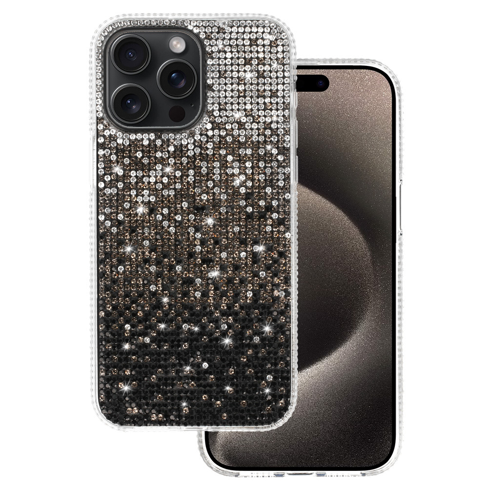 Levně Pouzdro Tel Protect Diamond pro iPhone 13 Pro Max black