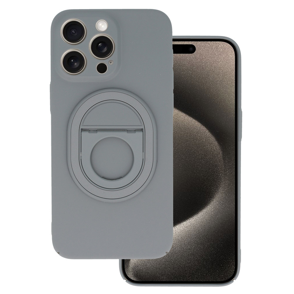 Levně Pouzdro Tel Protect Magnetic Elipse pro Samsung Galaxy S23 šedé