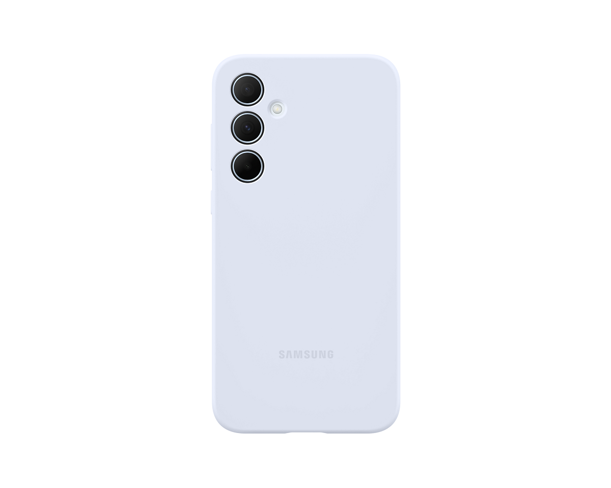 Levně EF-PA356TLE Samsung Silikonový Kryt pro Galaxy A35 Light Blue
