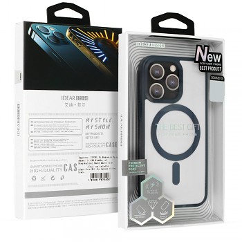 Pouzdro IDEAR W18 Magsafe pro iPhone 14 navy
