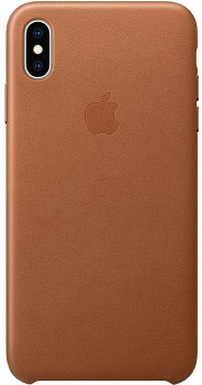 MRWV2ZM/A Apple Kožený Kryt pro iPhone XS Max Saddle Brown 