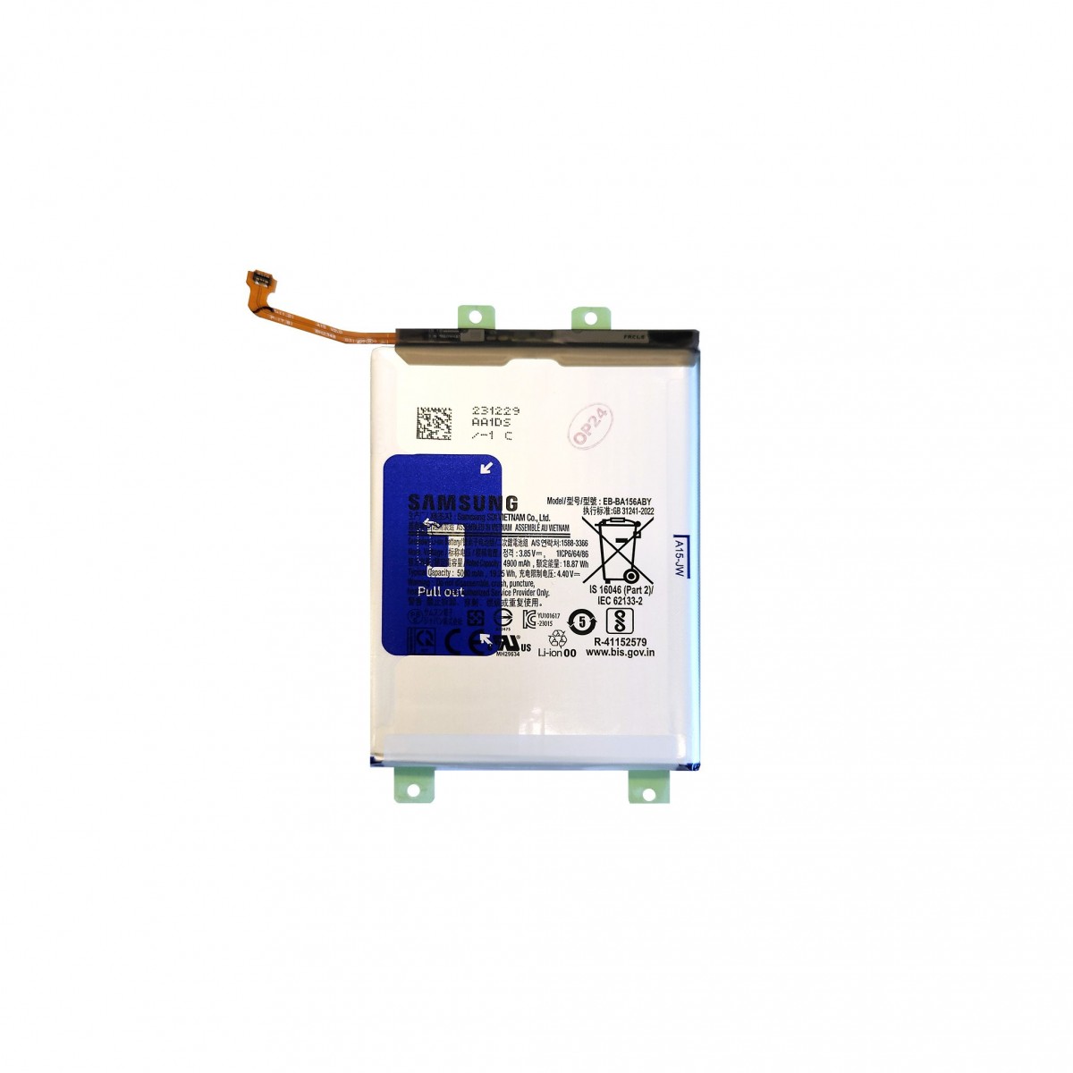 Levně EB-BA156ABY Samsung Baterie Li-Ion 5000mAh (Service Pack)