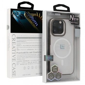 Liavec Warframe Magsafe Series Case pro iPhone 15 Plus titanium