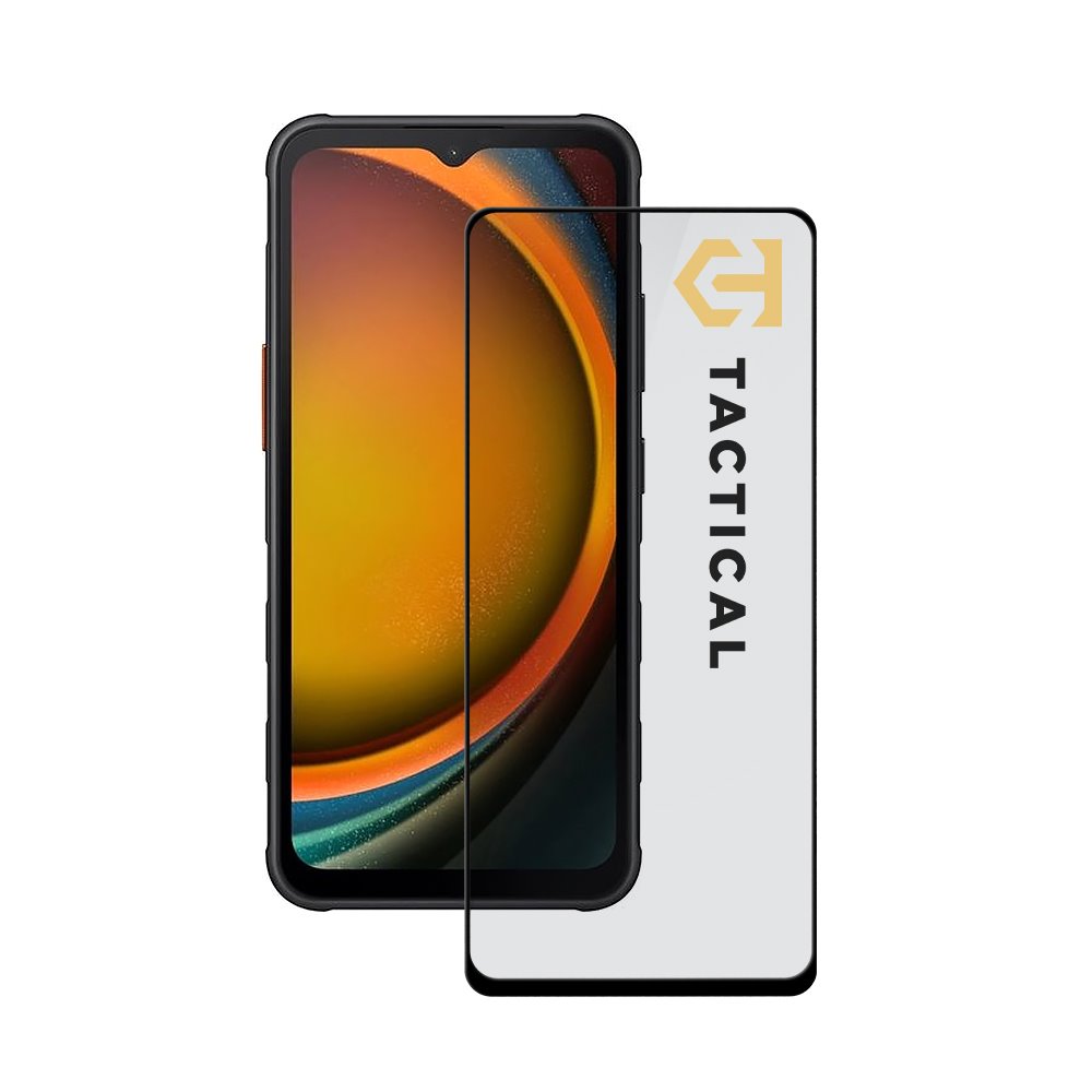 Levně Tvrzené sklo Tactical Glass Shield pro Samsung Xcover 7 5D černé