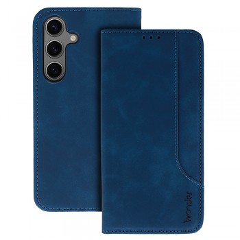 Knížkové pouzdro Wonder Prime pro Motorola Moto G72 navy