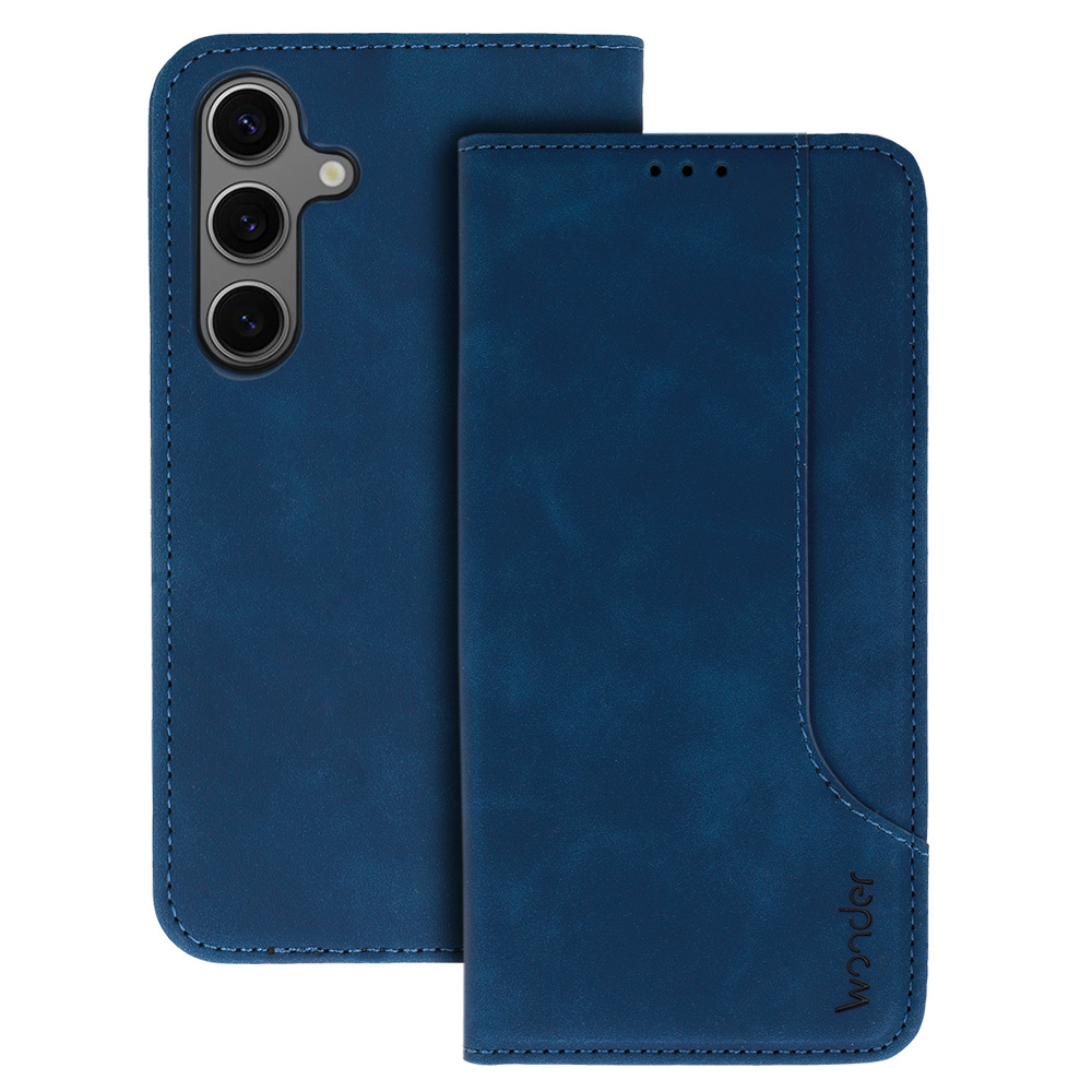 Levně Knížkové pouzdro Wonder Prime pro Samsung Galaxy M34 5G navy