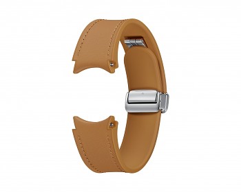 Kožený řemínek ET-SHR94LDE Samsung Galaxy Watch 6-6 Classic D-Buckle (Vegan) M-L Camel