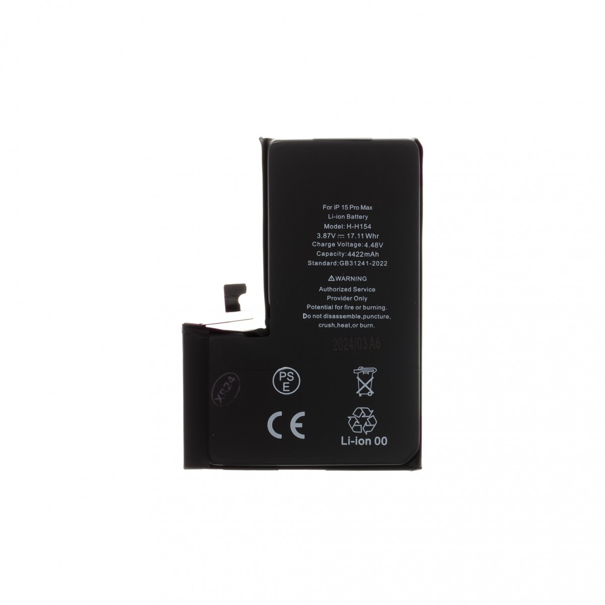 Levně Baterie pro iPhone 15 Pro Max 4422mAh Li-Ion (Bulk)