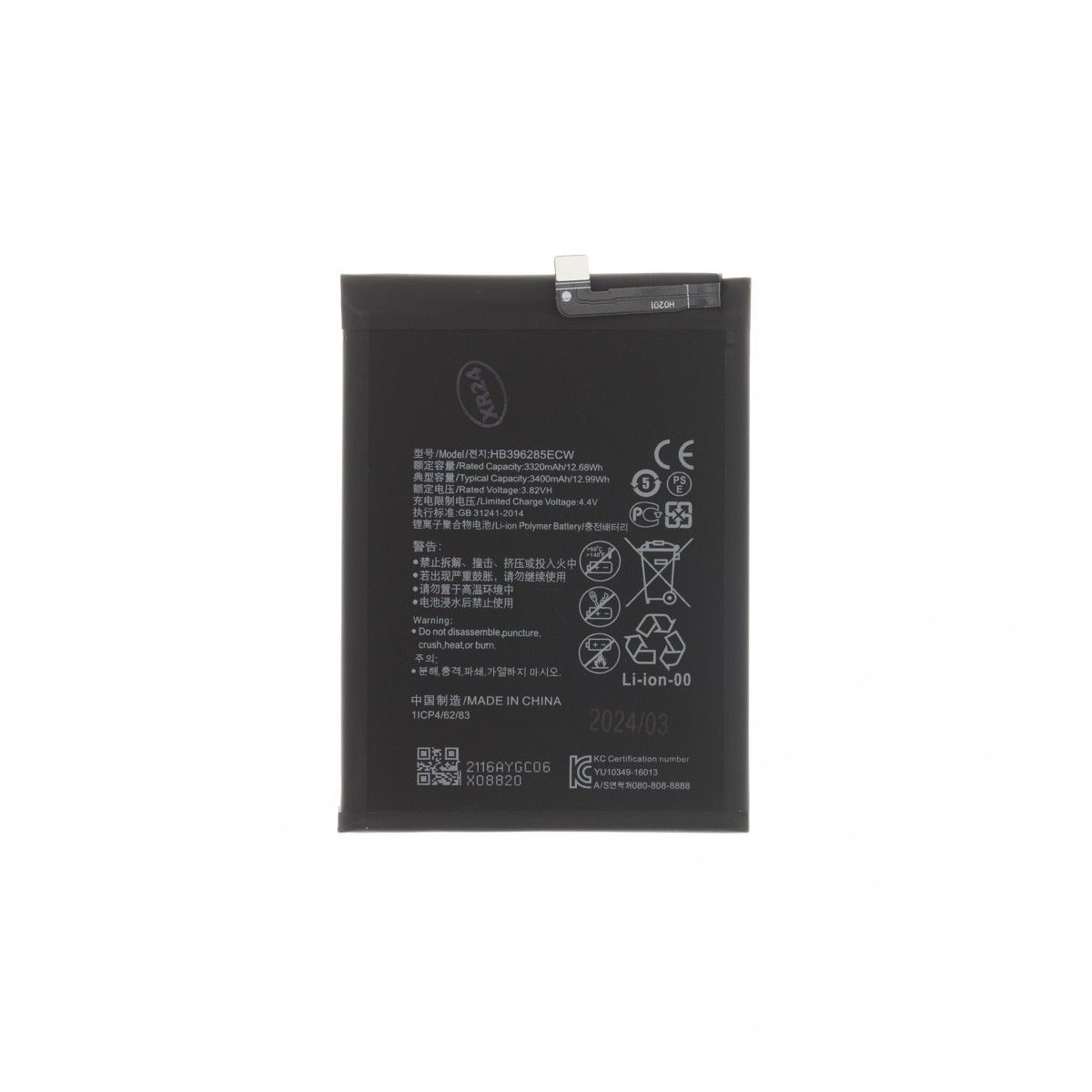 Levně HB396285ECW Baterie pro Huawei 3400mAh Li-Ion (OEM)