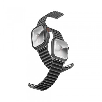 Řemínek Amazing Thing Titan Steel Band TSE49BK pro Apple Watch 49-45 černý
