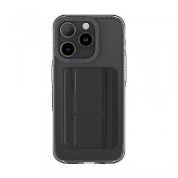 Zadní kryt Amazing Thing Titan Pro Mag Wallet Case 10FT IP156.1PTWBK pro iPhone 15 Pro černý se stojánkem