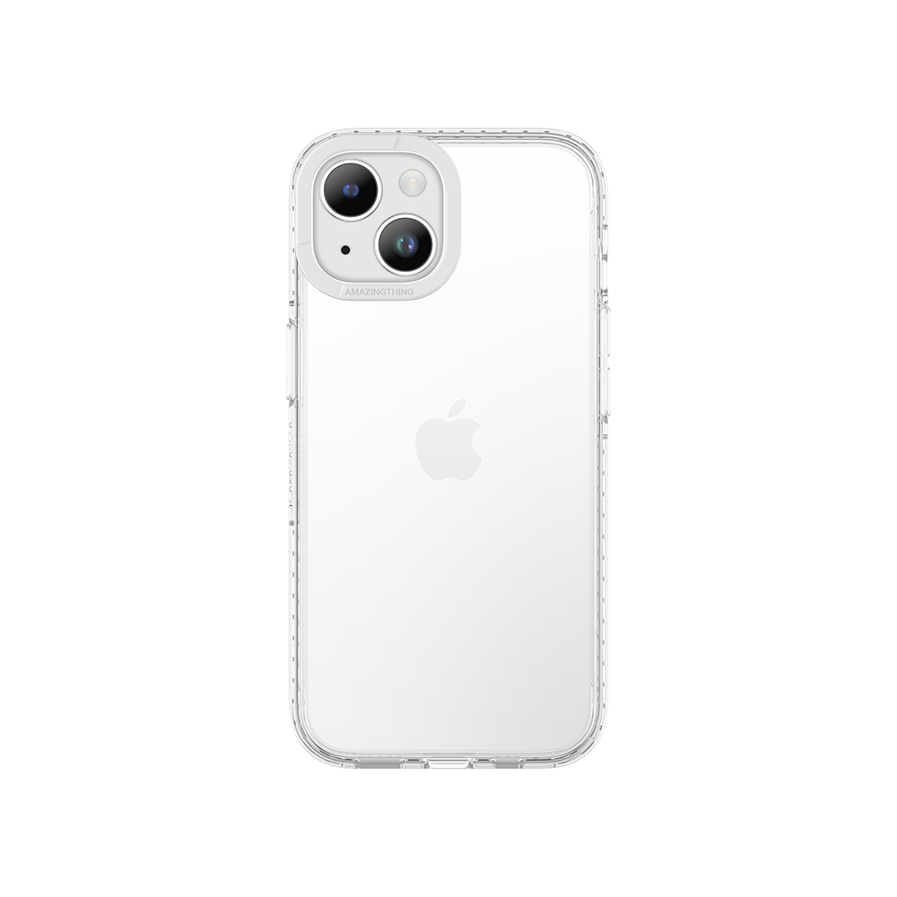 Levně Zadní kryt Amazing Thing Titan Pro Case 10FT IP156.7TPCL do iPhone 15 Plus transparentní