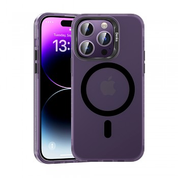 Zadní kryt Benks Etui Magnetic Lucid Armor pro iPhone 14 Pro fialový
