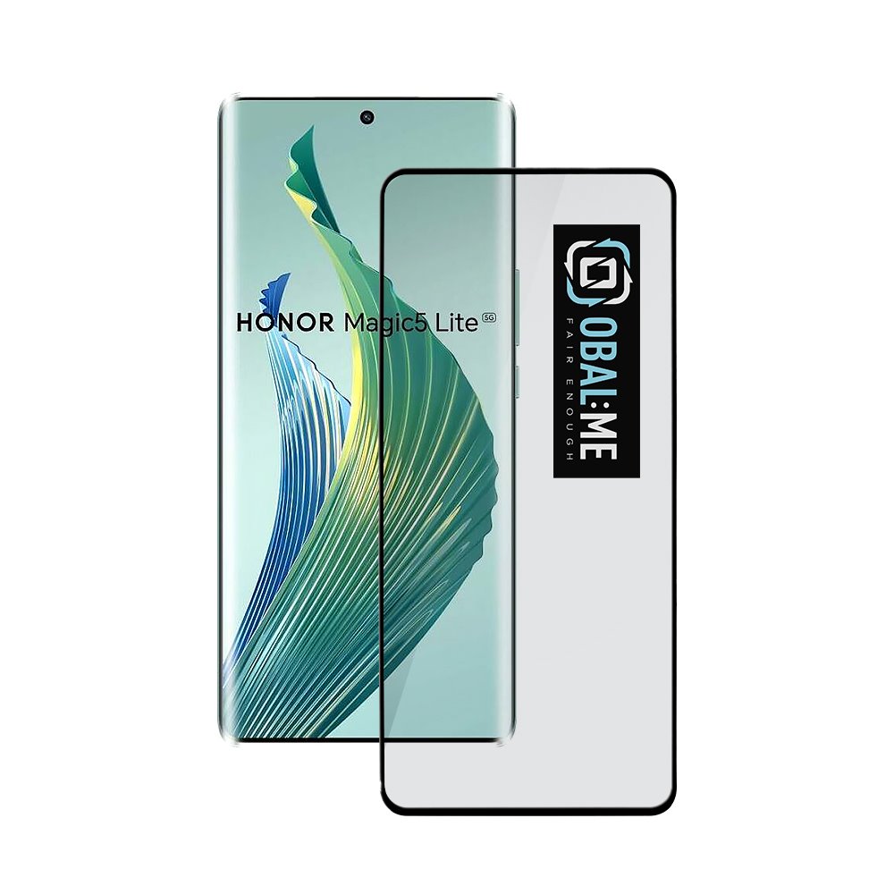 Levně OBAL:ME 5D Tvrzené Sklo pro Honor Magic5 Lite 5G Black