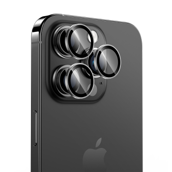 Tvrzené sklo Benks Warrior Lens Protector na kameru pro iPhone 15 Pro - 15 Pro Max (čočka 3 kusy) transparentní