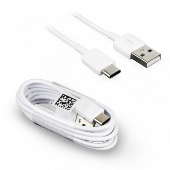 Originální datový kabel Samsung EP-DN930CWE Type C bílý