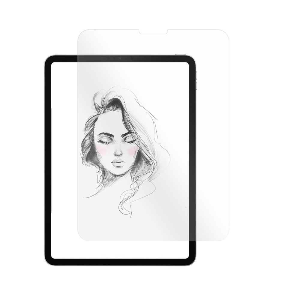 Levně Ochranné tvrzené sklo FIXED PaperGlass Screen Protector pro Apple iPad Pro 11" (2024), čiré