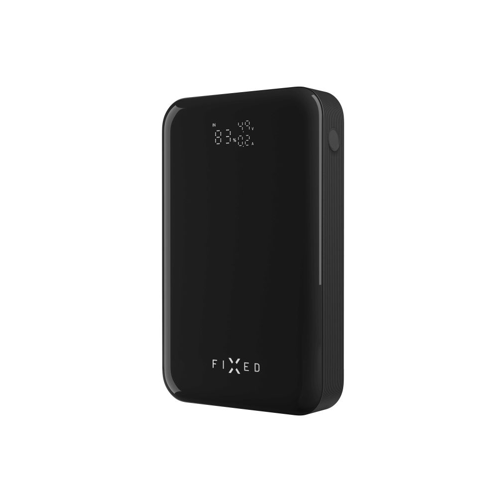 Levně Powerbanka FIXED Zen 20 Pro s LCD displejem a výstupem 130W, 20 000 mAh, černá