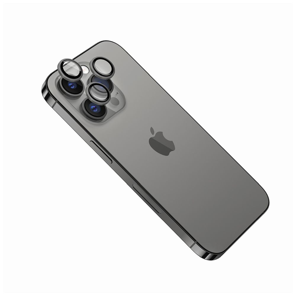 Levně Ochranná skla čoček fotoaparátů FIXED Camera Glass pro Samsung Galaxy Z Flip 6, černá
