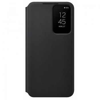 Knížkové pouzdro EF-ZS901CBE Samsung Clear View Cover pro Galaxy S22 Black