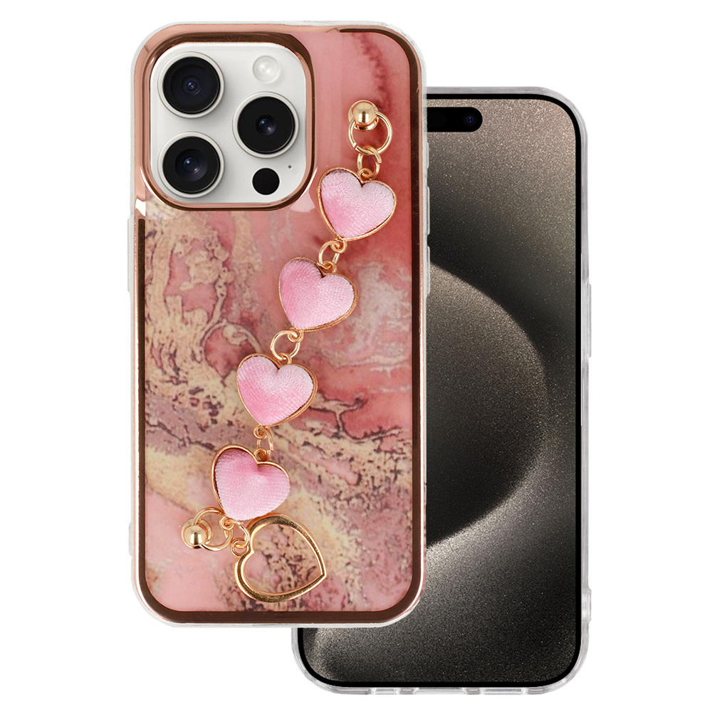 Levně Trend Case pro iPhone 15 Pro design 6 růžové