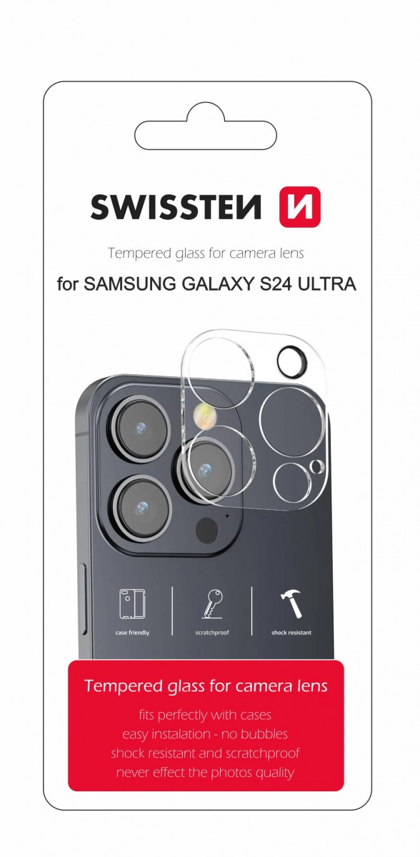 Levně Ochranné sklo Swissten na čočky fotoaparátu pro Samsung S24 Ultra