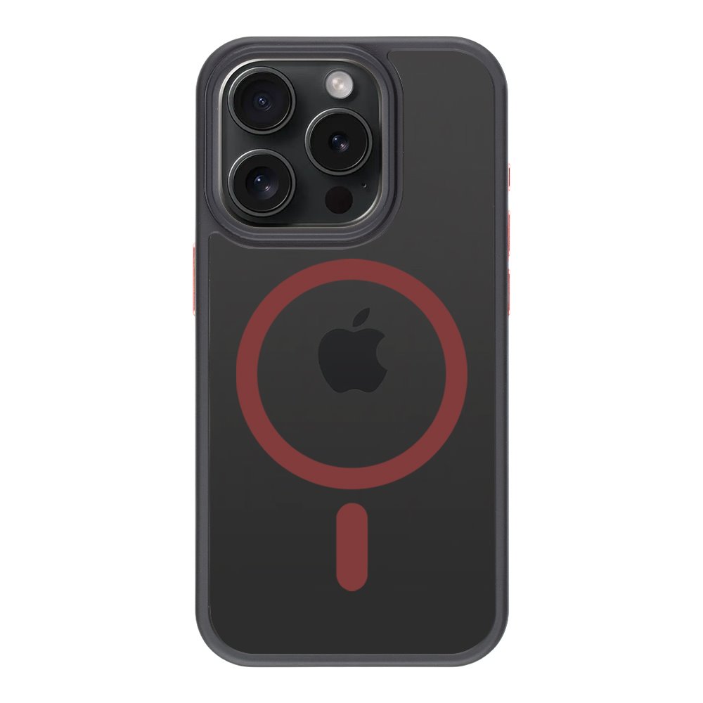 Levně Tactical MagForce Hyperstealth 2.0 Kryt pro iPhone 15 Pro Black/Red