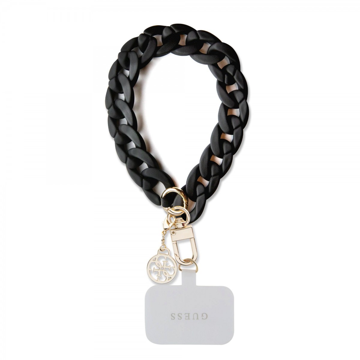 Levně Univerzální Popruh na ruku Guess 4G Charm Black