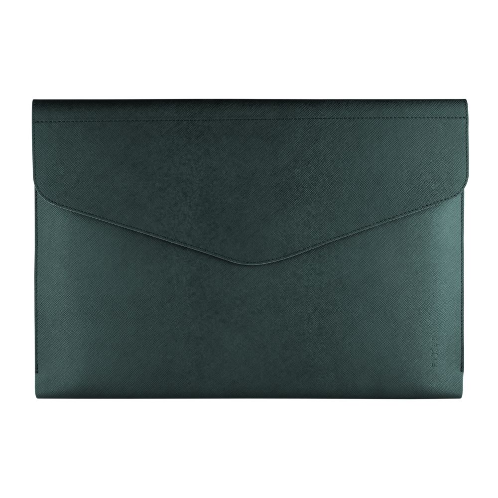 Pouzdro FIXED Siena pro notebooky a tablety do 13", tmavě zelené