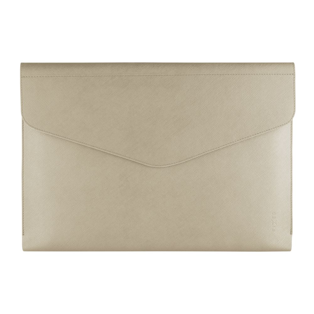 Pouzdro FIXED Siena pro notebooky a tablety do 13", krémové