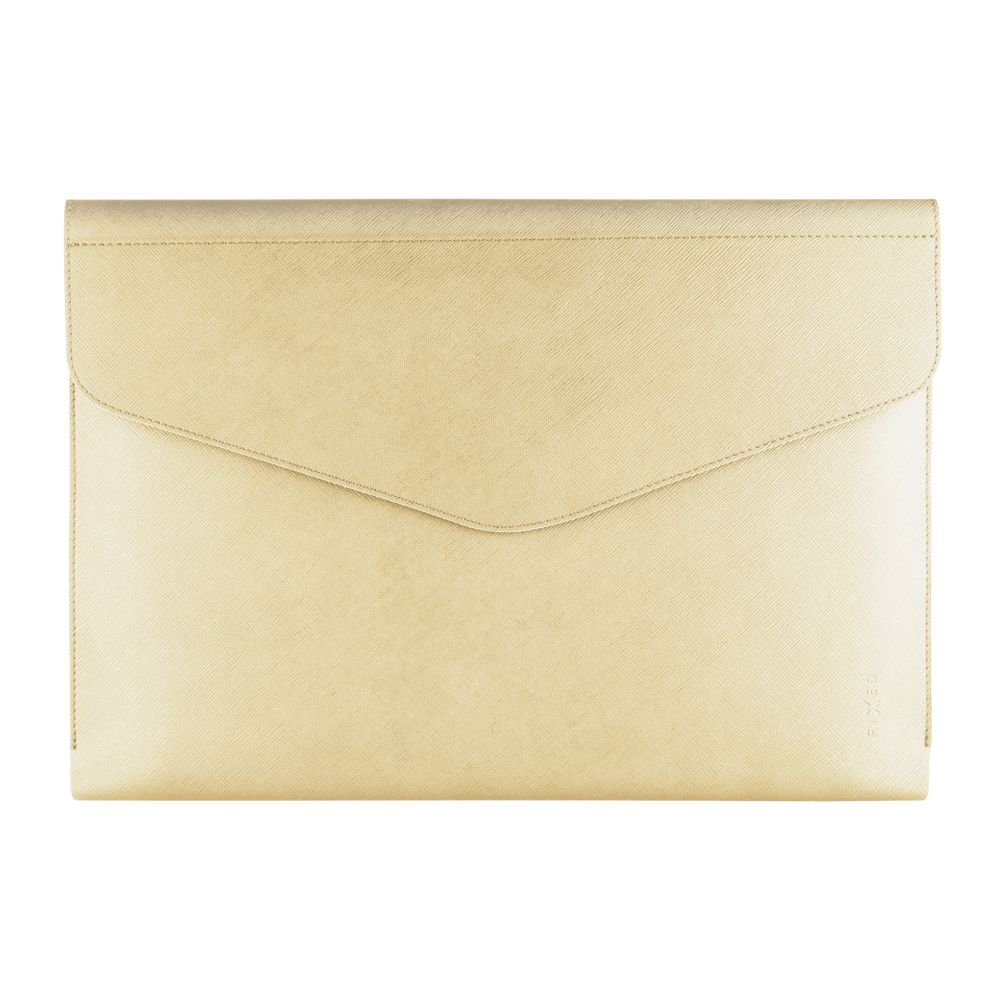 Pouzdro FIXED Siena pro notebooky a tablety do 13", světle žluté