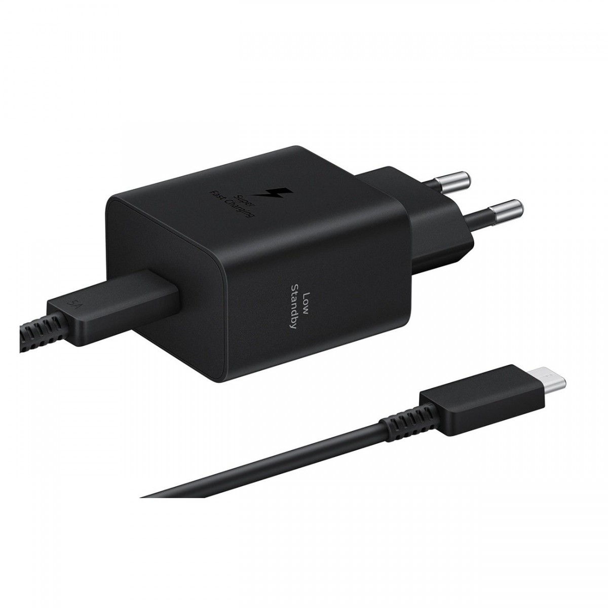 Levně Originální rychlonabíječka Samsung EP-T4511XBE včetně USB-C datového kabelu 45W černá
