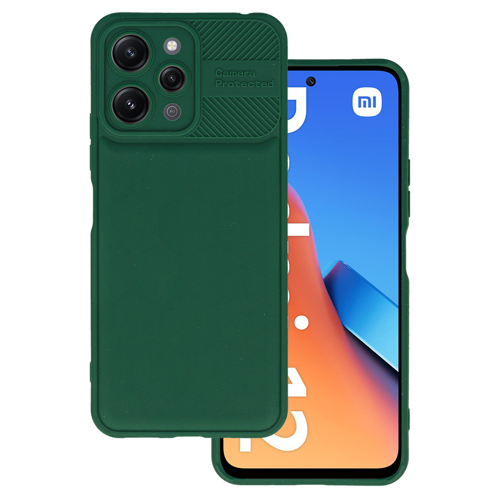 Levně Pouzdro Camera Protected pro Xiaomi Redmi 12 zelené