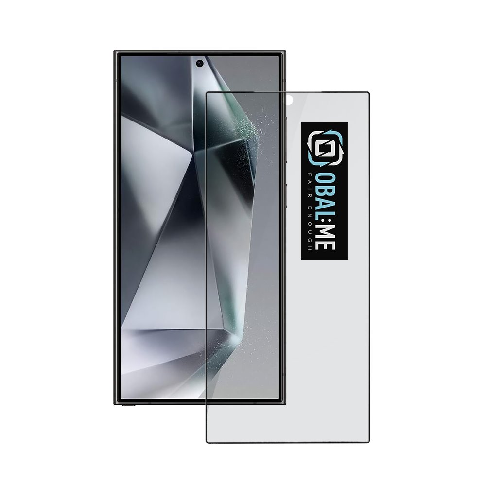 Levně OBAL:ME Privacy 5D Tvrzené Sklo pro Samsung Galaxy S24 Ultra Black