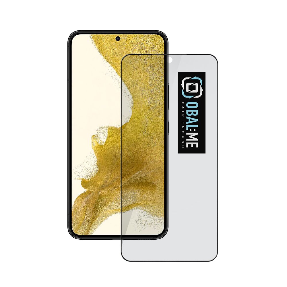 Levně OBAL:ME Privacy 5D Tvrzené Sklo pro Samsung Galaxy S22 Black