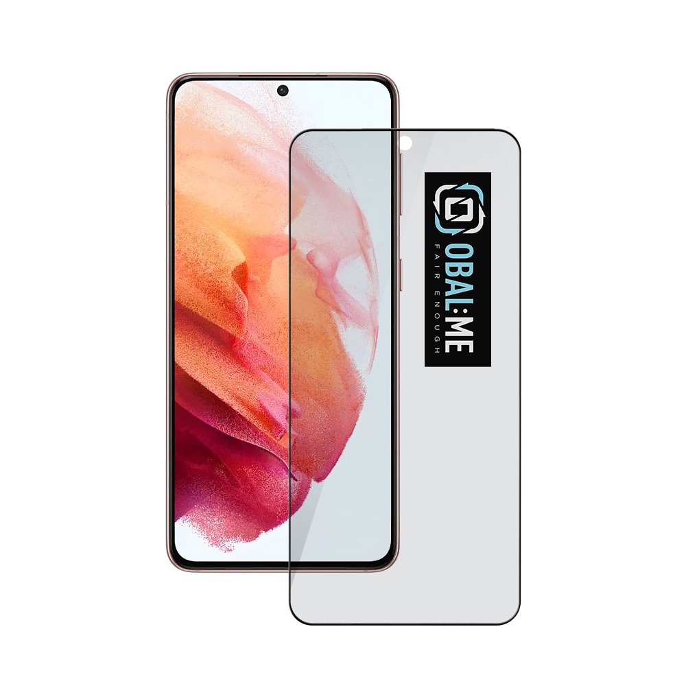 Levně OBAL:ME Privacy 5D Tvrzené Sklo pro Samsung Galaxy S21 Black