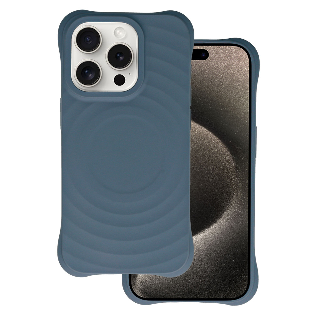 Levně Pouzdro Tel Protect Wave Magsafe pro iPhone 13 Pro navy