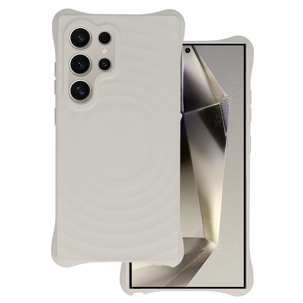 Levně Pouzdro Tel Protect Wave Magsafe pro Samsung Galaxy S23 Ultra grey