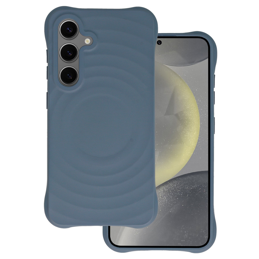Levně Pouzdro Tel Protect Wave Magsafe pro Samsung Galaxy S23 FE navy