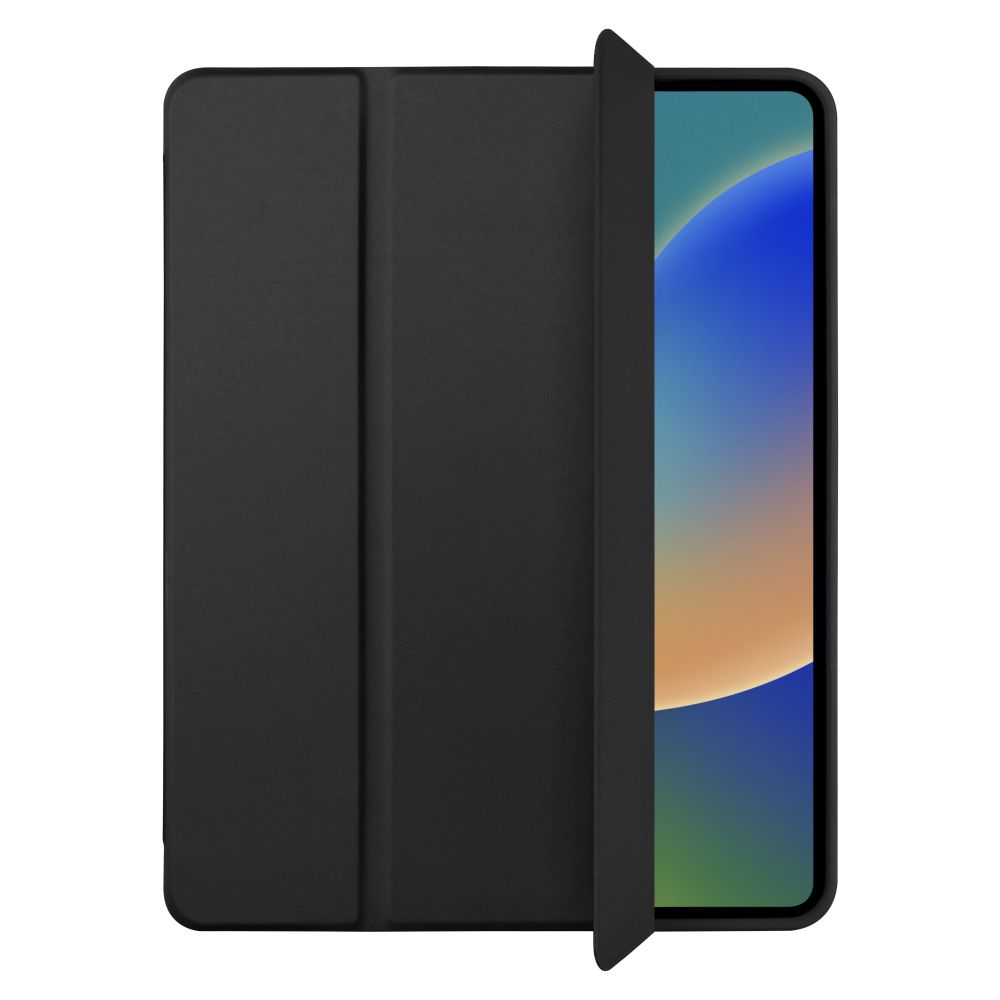 Levně Pouzdro FIXED Padcover pro Apple iPad Air 13" (2024) se stojánkem, podpora Sleep and Wake, černé