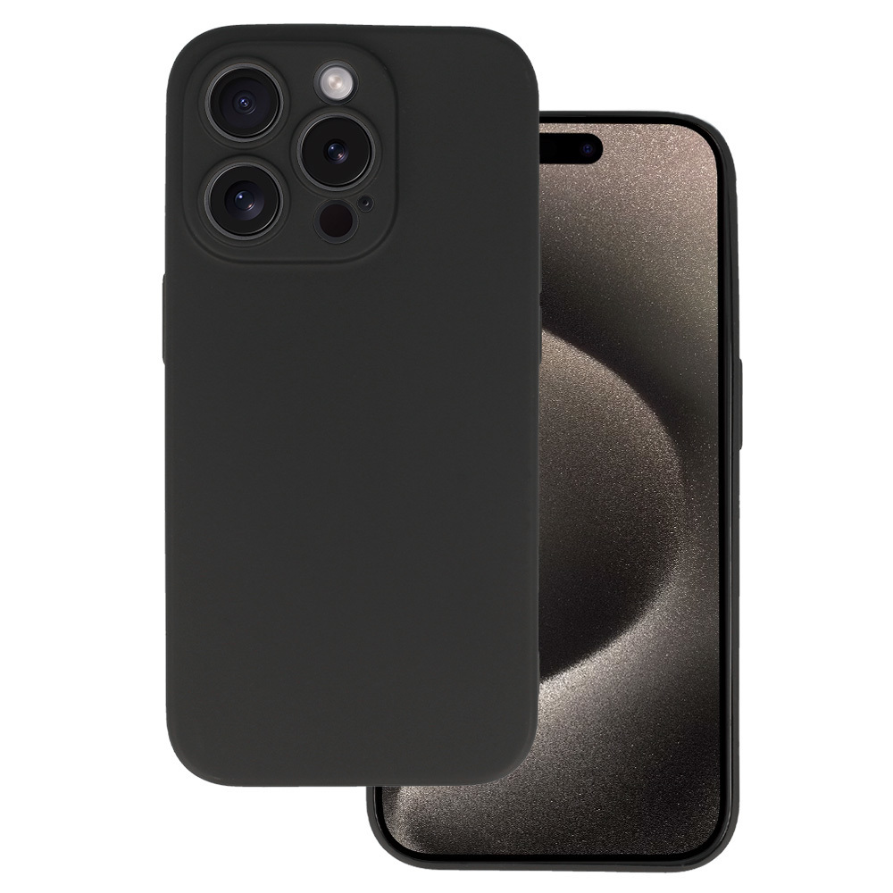 Levně Zadní kryt MATT pro iPhone 16 PRO MAX černý