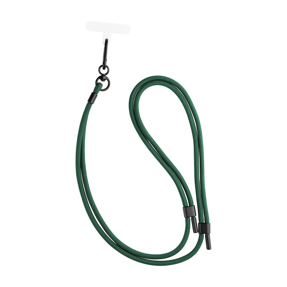 Levně Univerzální šňůrka FIXED NeckUni pro telefony, zelená