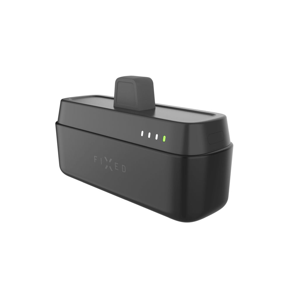 Levně Powerbanka FIXED Zen 5 Plug-in s výstupem PD 20W, 5 000 mAh, černá