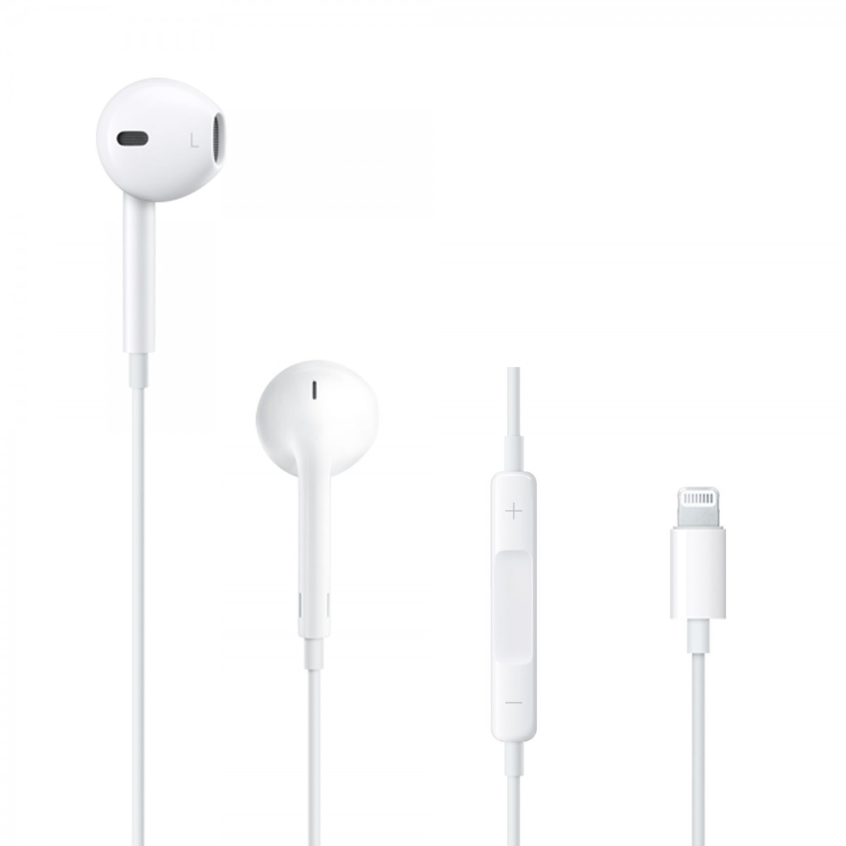 Levně Sluchátka MWTY3ZM/A Apple EarPods Lightning Audio Stereo HF White