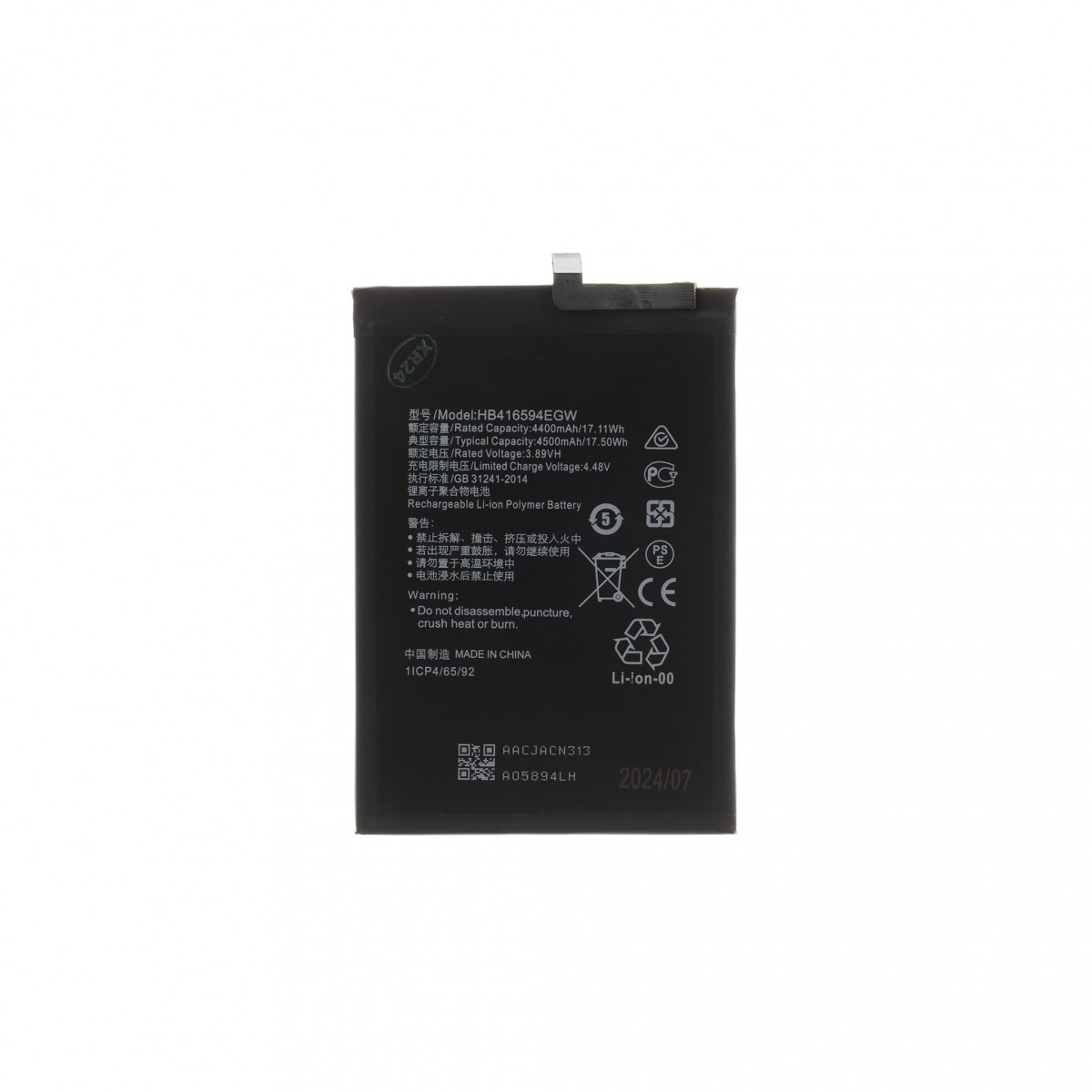 Levně Baterie HB416594EGW pro Honor 4500mAh Li-Pol (OEM)