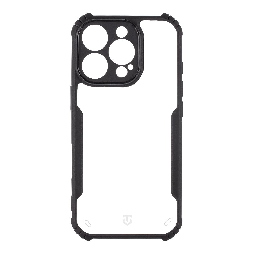 Levně Zadní kryt Tactical Quantum Stealth pro Apple iPhone 16 Pro Clear-Black